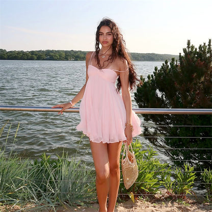 Sunset Breeze Mini Dress