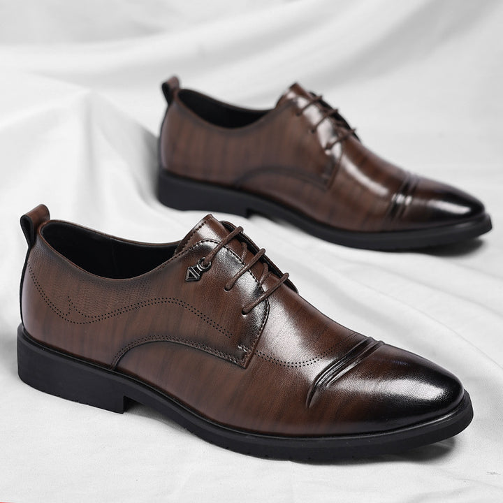 Verona Leather Brogue Dress Shoes